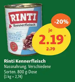 Fressnapf Rinti Kennerfleisch Angebot