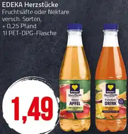 Ihr Frischmarkt EDEKA Herzstücke Fruchtsäfte oder Nektare Angebot
