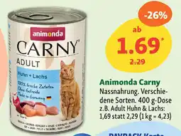 Fressnapf Animonda Carny Nassnahrung. Angebot
