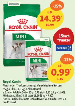 Fressnapf Royal Canin Nass- oder Trockennahrung. Angebot