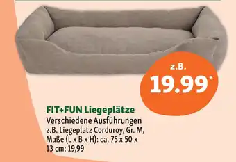Fressnapf FIT+FUN Liegeplätze Angebot