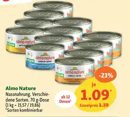 Fressnapf almo nature Nassnahrung. Angebot