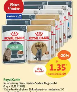 Fressnapf Royal Canin Nassnahrung. Angebot