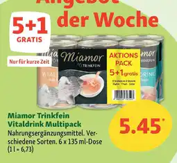 Fressnapf Miamor Trinkfein Vitaldrink Multipack Angebot