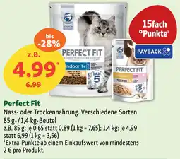 Fressnapf PERFECT FIT Nass- oder Trockennahrung. Angebot