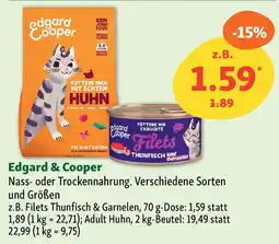 Fressnapf Edgard & Cooper Nass- oder Trockennahrung. Angebot