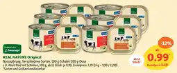 Fressnapf REAL NATURE Original Nassnahrung. Angebot