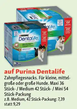 Fressnapf Purina Dentalife Zahnpflegesnacks. Angebot