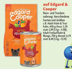 Fressnapf Edgard & Cooper Nass- und Trockennahrung. Angebot