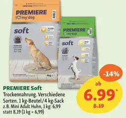 Fressnapf PREMIERE Soft Trockennahrung. Angebot