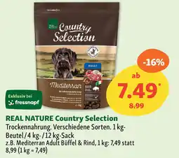 Fressnapf REAL NATURE Country Selection Trockennahrung. Angebot