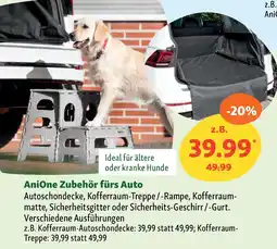 Fressnapf AniOne Zubehör fürs Auto Angebot