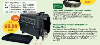 Fressnapf AniOne Transportbox oder Kissen für Transportbox Angebot
