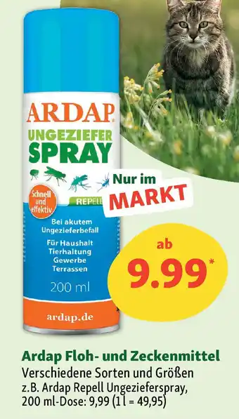 Fressnapf Ardap Floh- und Zeckenmittel Angebot