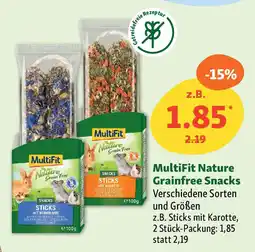 Fressnapf MultiFit Nature Grainfree Snacks Angebot