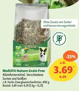 Fressnapf MultiFit Nature Grain Free Alleinfuttermittel. Angebot