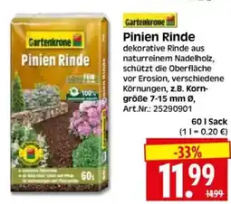 Edeka Herkules Gartenkrone Pinien Rinde Angebot