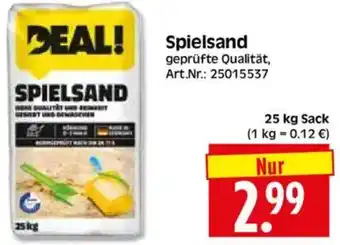 Edeka Herkules DEAL! Spielsand Angebot