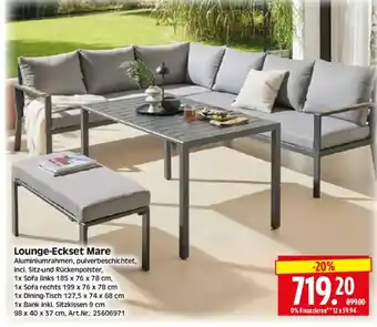 Edeka Herkules Lounge-Eckset Mare Angebot