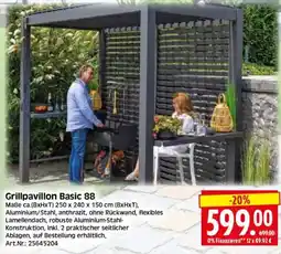 Edeka Herkules Grillpavillon Basic 88 Angebot