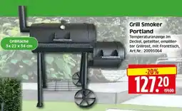 Edeka Herkules Grill Smoker Portland Angebot