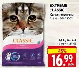 Edeka Herkules EXTREME CLASSIC Katzenstreu Angebot