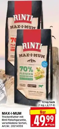 Edeka Herkules RINTI MAX-I-MUM Angebot