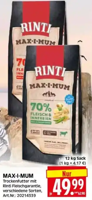 Edeka Herkules RINTI MAX-I-MUM Angebot