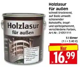 Edeka Herkules Holzlasur für außen Angebot