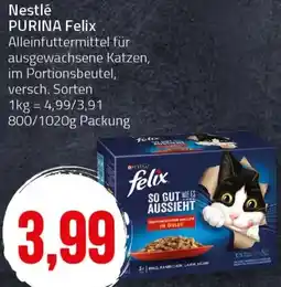 Ihr Frischmarkt Nestlé PURINA Felix Angebot