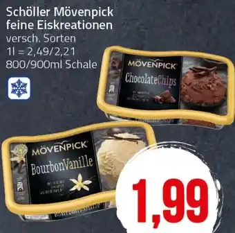 Ihr Frischmarkt Schöller Mövenpick feine Eiskreationen Angebot