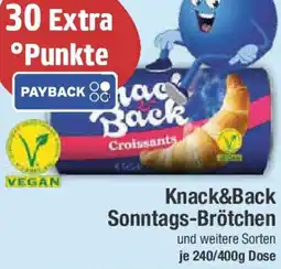 E-Center Knack&Back Sonntags-Brötchen Angebot