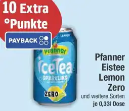 E-Center Pfanner Eistee Lemon Zero Angebot