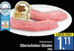 E-Center Strohschwein Oberschalen-Steaks Angebot