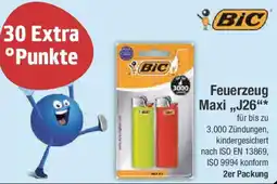 E-Center BIC Feuerzeug Maxi ,,J26" Angebot