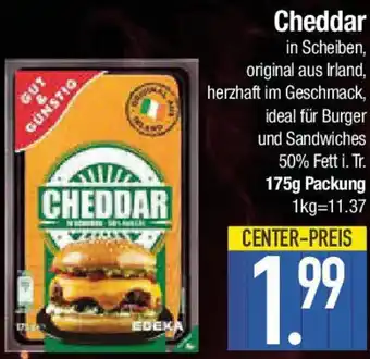 E-Center Gut & Günstig Cheddar Angebot