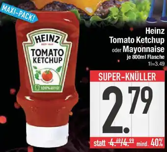 E-Center Heinz Tomato Ketchup oder Mayonnaise Angebot