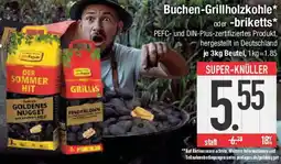 E-Center ProFagus Buchen-Grillholzkohle oder -briketts Angebot
