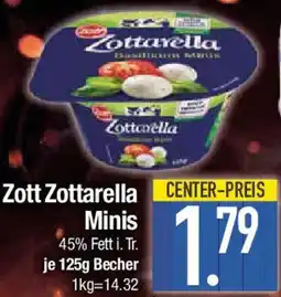 E-Center Zott Zottarella Minis Angebot