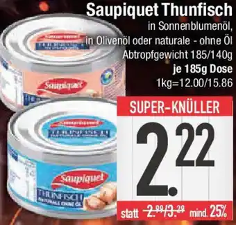 E-Center Saupiquet Thunfisch Angebot