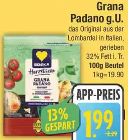 E-Center EDEKA Herzstücke Grana Padano g.U. Angebot