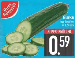 E-Center GUT& GÜNSTIG Gurke Angebot