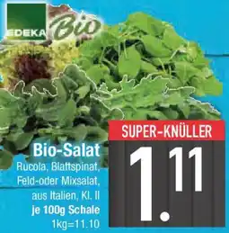 E-Center Edeka Bio-Salat Angebot