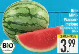 E-Center Bio Mini Wassermelone Angebot