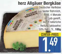 E-Center herz Allgäuer Bergkäse Angebot