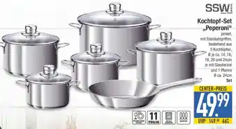 E-Center SSW Kochtopf-Set „Peperoni" Angebot