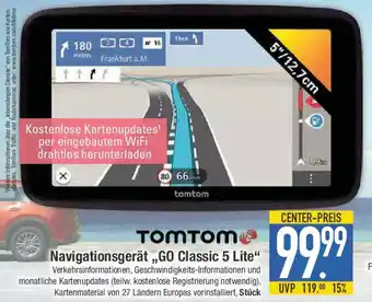 E-Center TOMTOM Navigationsgerät ,,GO Classic 5 Lite" Angebot