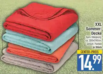 E-Center XXL Sommer Decke Angebot