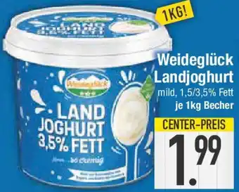 E-Center Weideglück Landjoghurt Angebot