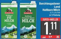 E-Center Berchtesgadener Land Haltbare Milch Angebot